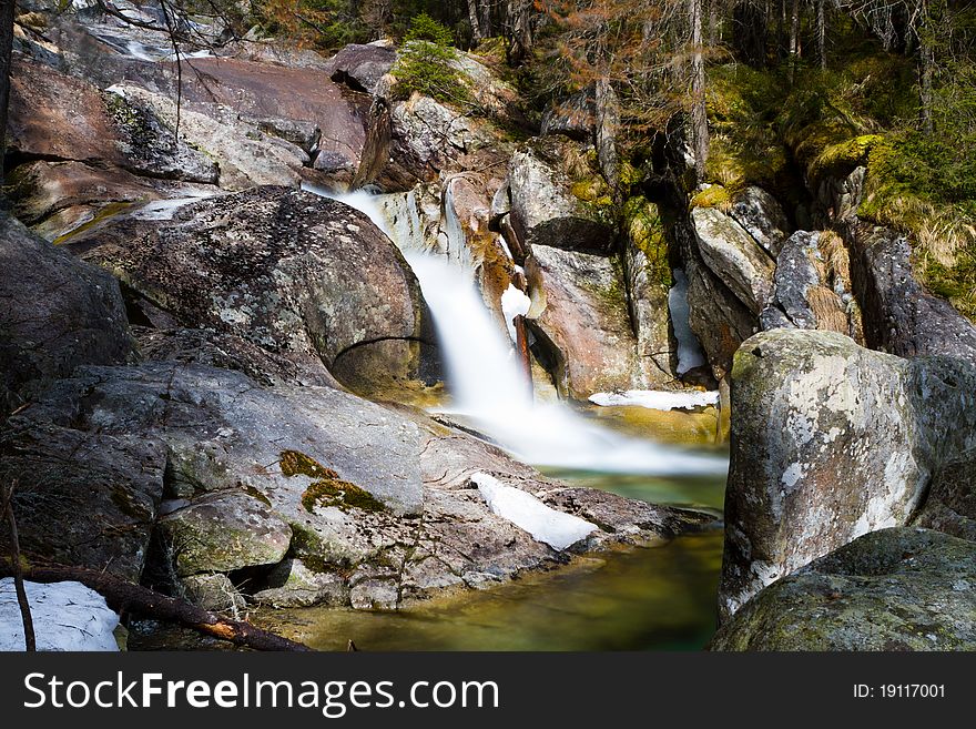 Mountain little river