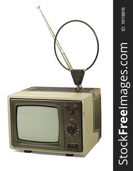 Old dirty TV