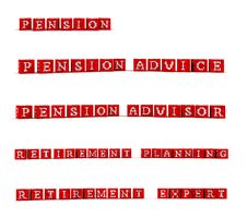 Collection Of Slogans For Retirement Stock Images