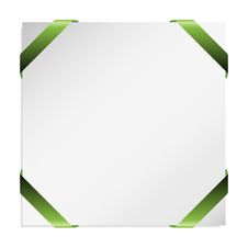 Business Card In The Green Card Holder Stock Image Business Card In The Green Card Holder Stock Image