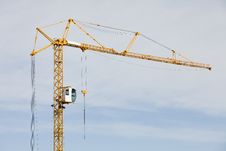 Construction Crane Royalty Free Stock Photography Construction Crane Royalty Free Stock Photography