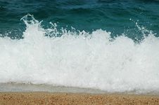 Waves In The Mediterranean Sea Royalty Free Stock Image Waves In The Mediterranean Sea Royalty Free Stock Image