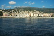 Bastia, View Of The Port And The Town. Corsica Stock Photo Bastia, View Of The Port And The Town. Corsica Stock Photo