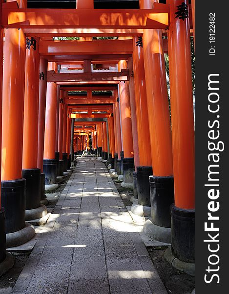 This shrine is the head shrine of Inari the god of rice and patron of businesses. This shrine is the head shrine of Inari the god of rice and patron of businesses