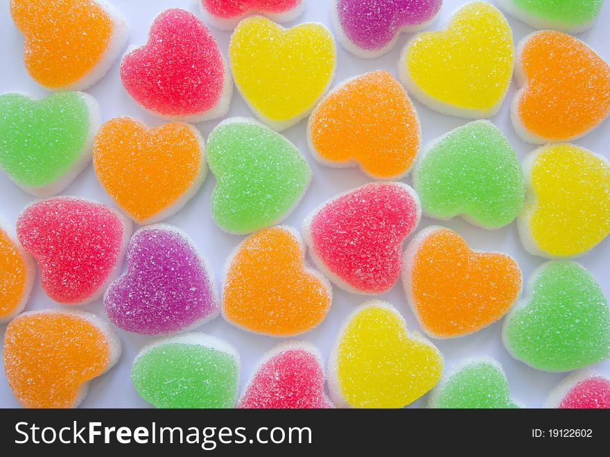Close-up Of Colorful Candy