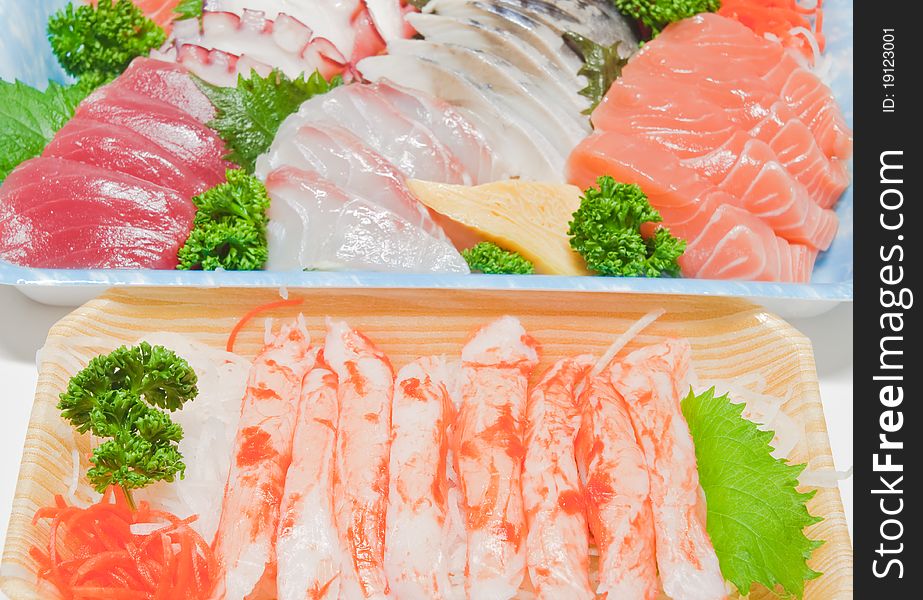 Mixed sashimi