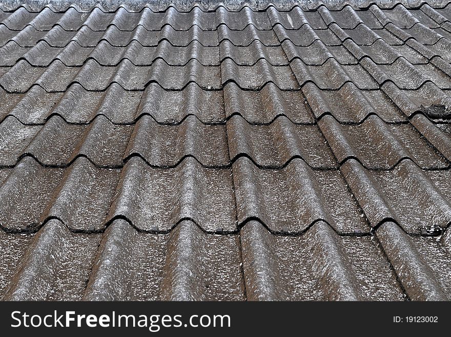 Image of old roof texture