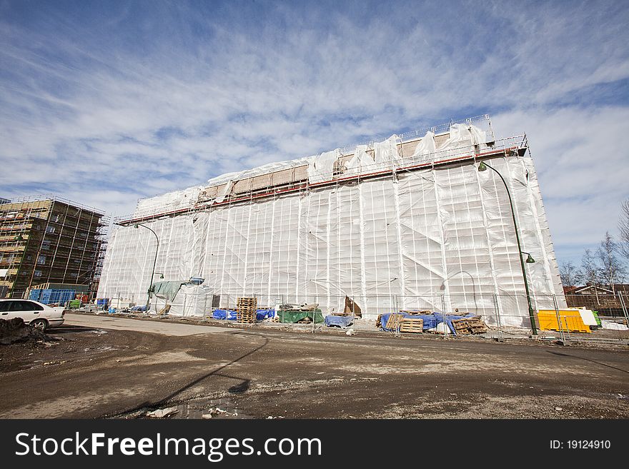 Construction Site on a sunny day