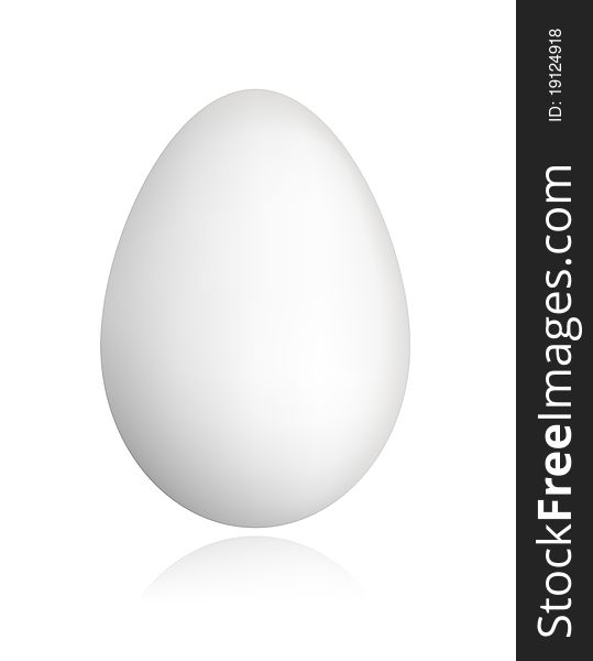 White Egg For Your Design