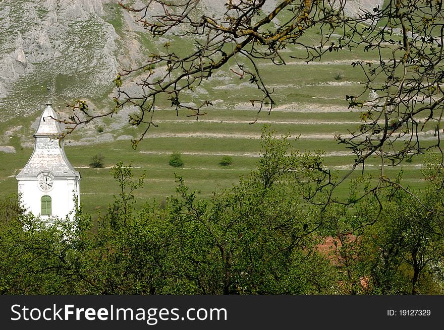 Hungarian church, Transylvania