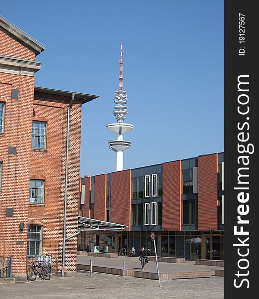 TV tower in Hamburg, Germany