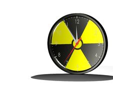 Clock Nuclear Royalty Free Stock Image Clock Nuclear Royalty Free Stock Image