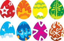 Easter Eggs Royalty Free Stock Images