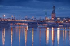 Daugava. Royalty Free Stock Photography Daugava. Royalty Free Stock Photography