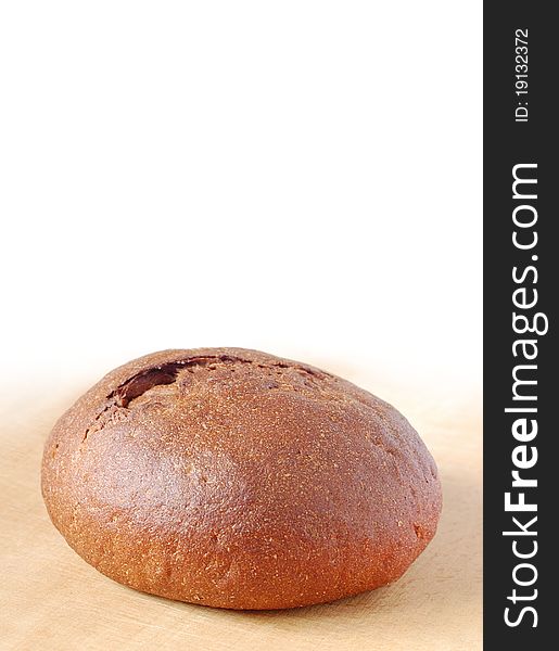 Loaf of Fresh Bread with Space for Text. Loaf of Fresh Bread with Space for Text