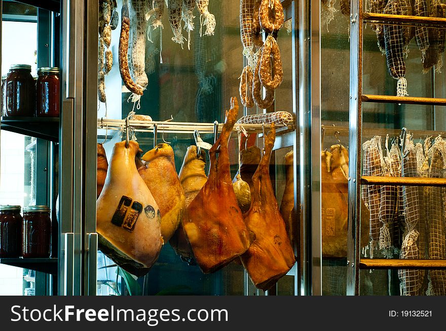 Meat Curing In A Window
