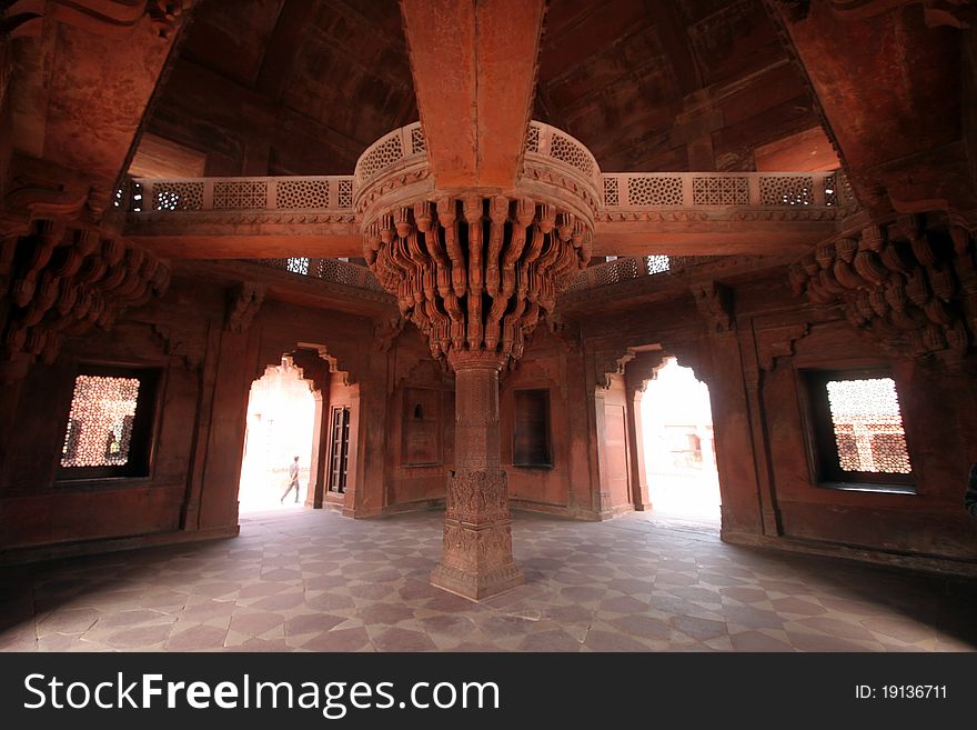 Architectural detail from Fatehpur Sikri.