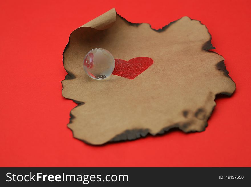 Emotional heart design crafted Valentine's Day. Emotional heart design crafted Valentine's Day