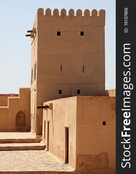 Nakhal-old fortress in Oman