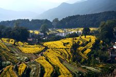 A Mountainous Area Royalty Free Stock Photos A Mountainous Area Royalty Free Stock Photos