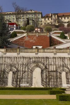 Prague Castle Gardens Royalty Free Stock Photos Prague Castle Gardens Royalty Free Stock Photos