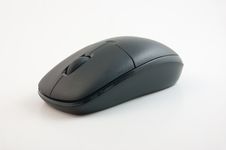 Black Wireless Mouse Stock Photography