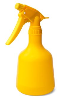 Yellow Plastic Sprayer Stock Image