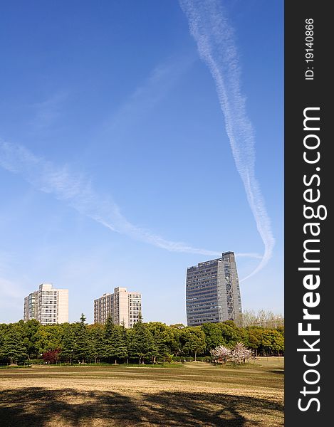 Triangular shape of the cloud. Triangular shape of the cloud