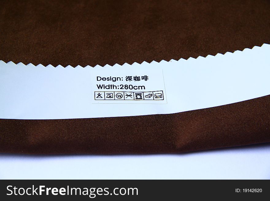 Brown Cotton Material