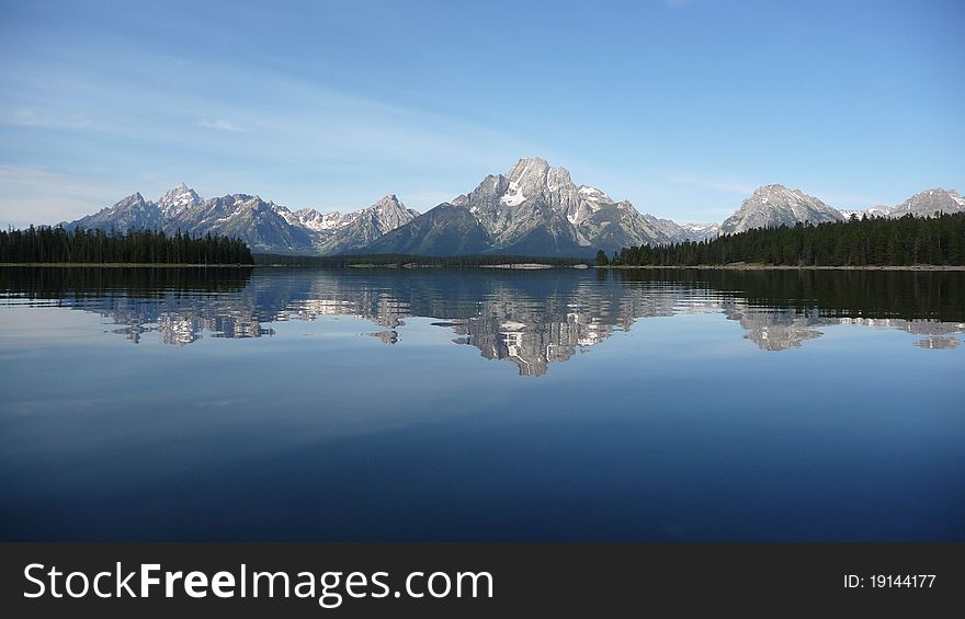 Jackson Lake in Grand Teton National Park