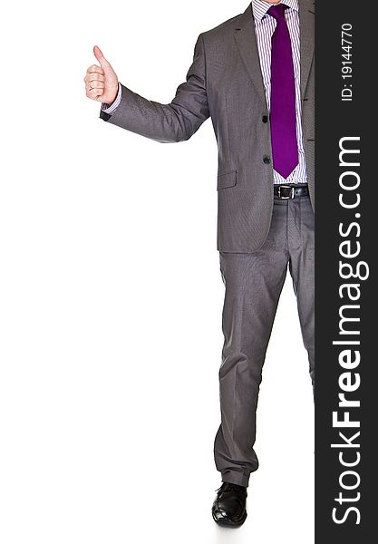 Businessman In Suit Handshake