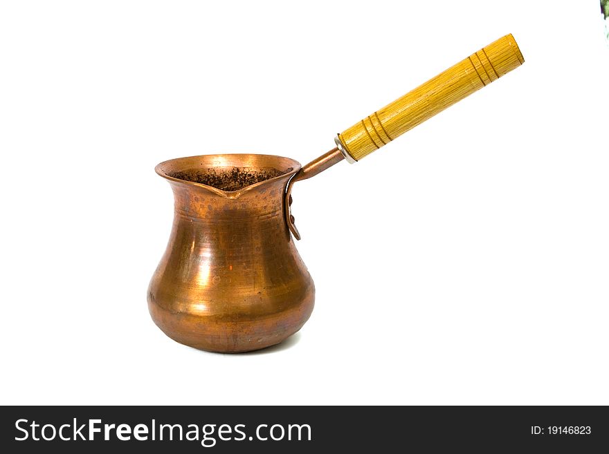 Turkish coffee pot.