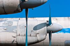 A Propeller Airplane Royalty Free Stock Image