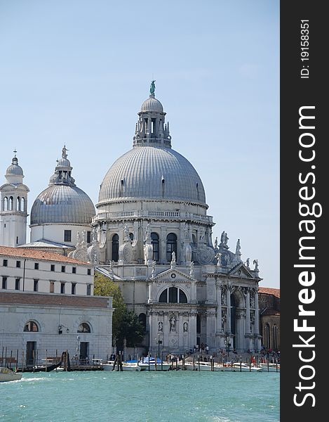 The church of the Salute. Venice. The church of the Salute. Venice