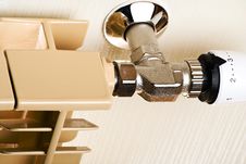 Radiator With Thermostat Stock Images Radiator With Thermostat Stock Images