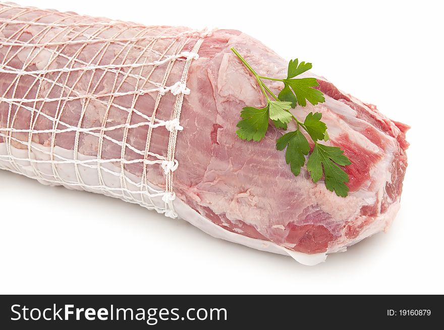 Fresh beef isolated on white background. Fresh beef isolated on white background