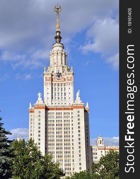 East corps of the Moscow state university