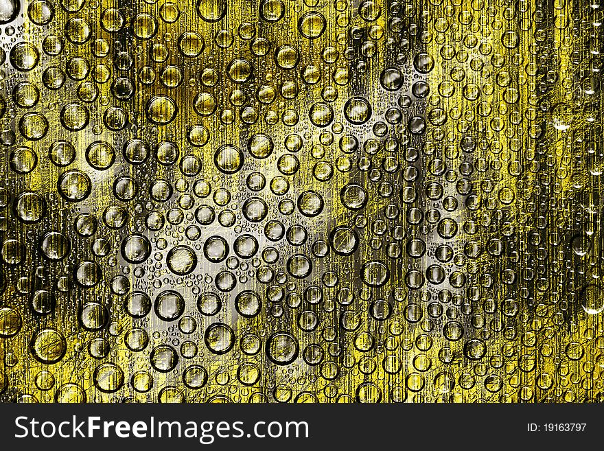 A grunge bubbles as a texture or background