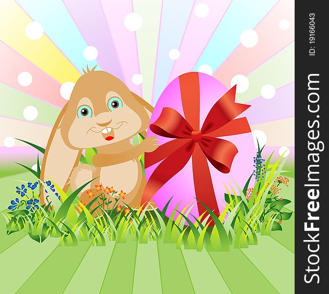 Easter background for your business