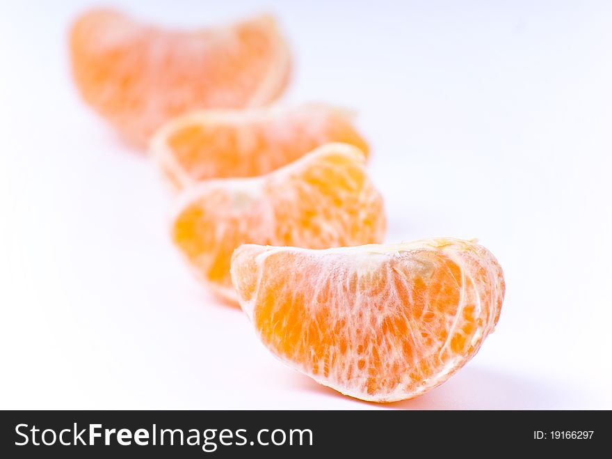 Mandarin, small and sweet fruit that eats to gores