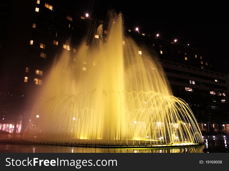 Exploding Fountains in Washington DC