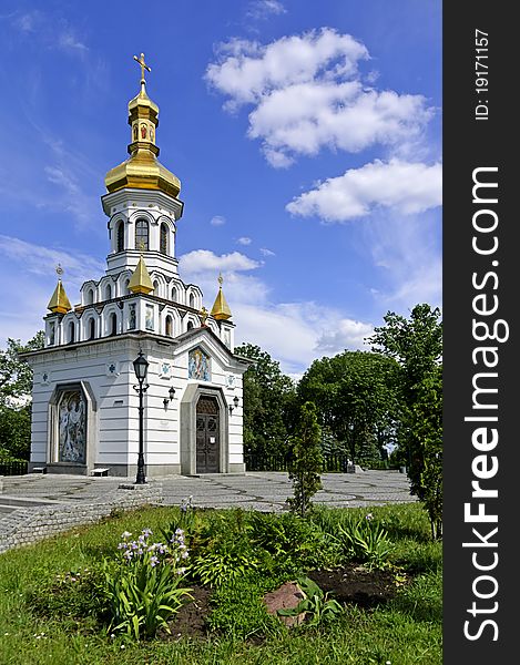 Temple-chapel of sacred apostle Andrey Pervozvannogo in Kiev