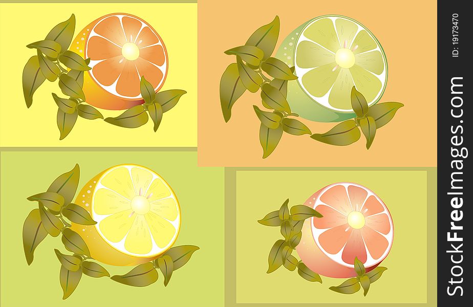 Citrus fruits.