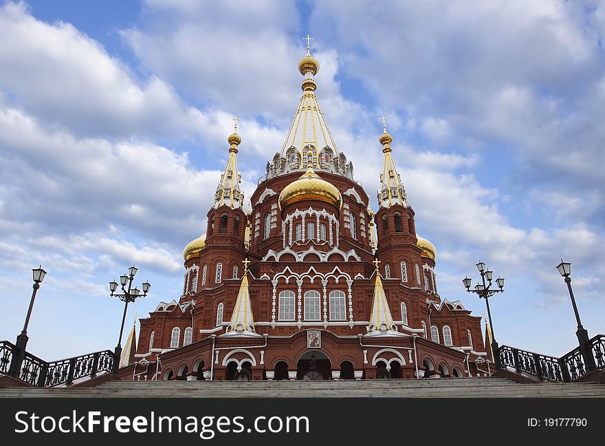 St. Michael's Cathedral, Russia, the Republic of Udmurtia. St. Michael's Cathedral, Russia, the Republic of Udmurtia