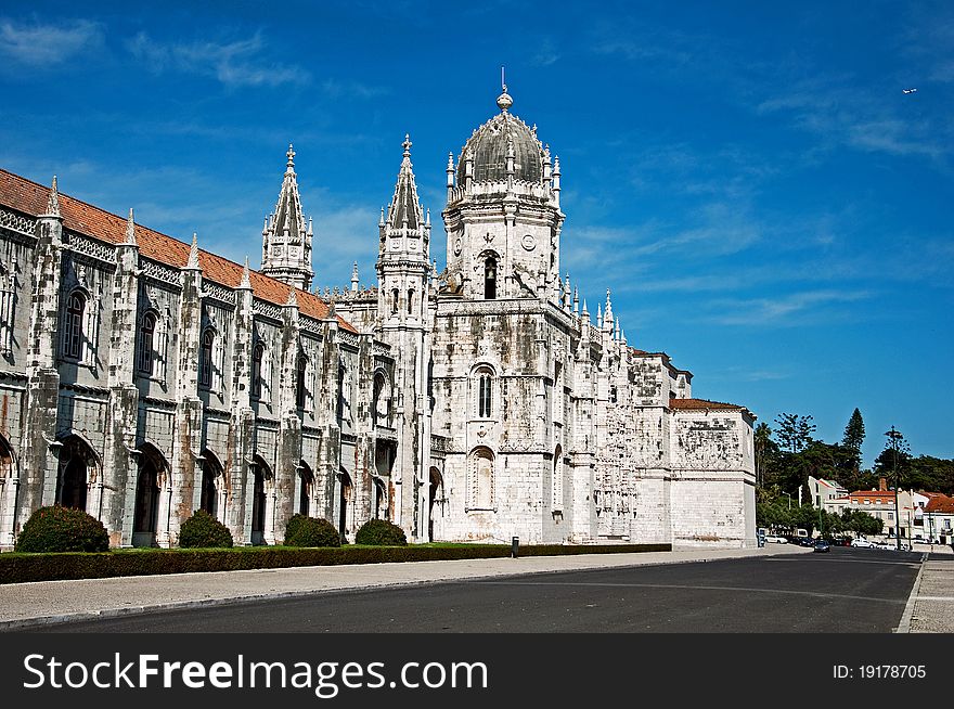 The history of the castle architecture Lisbon Portugal. The history of the castle architecture Lisbon Portugal