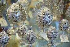 Easter Jewelry Eggs Royalty Free Stock Photo Easter Jewelry Eggs Royalty Free Stock Photo