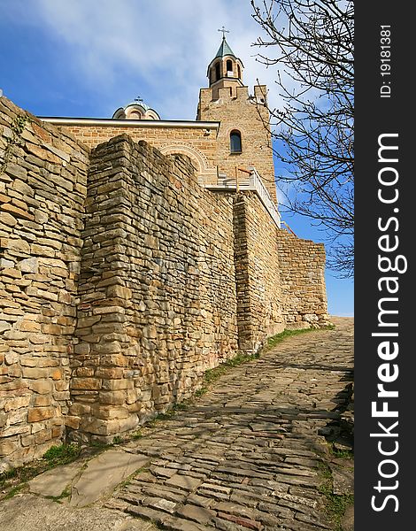 Medieval church in Europe