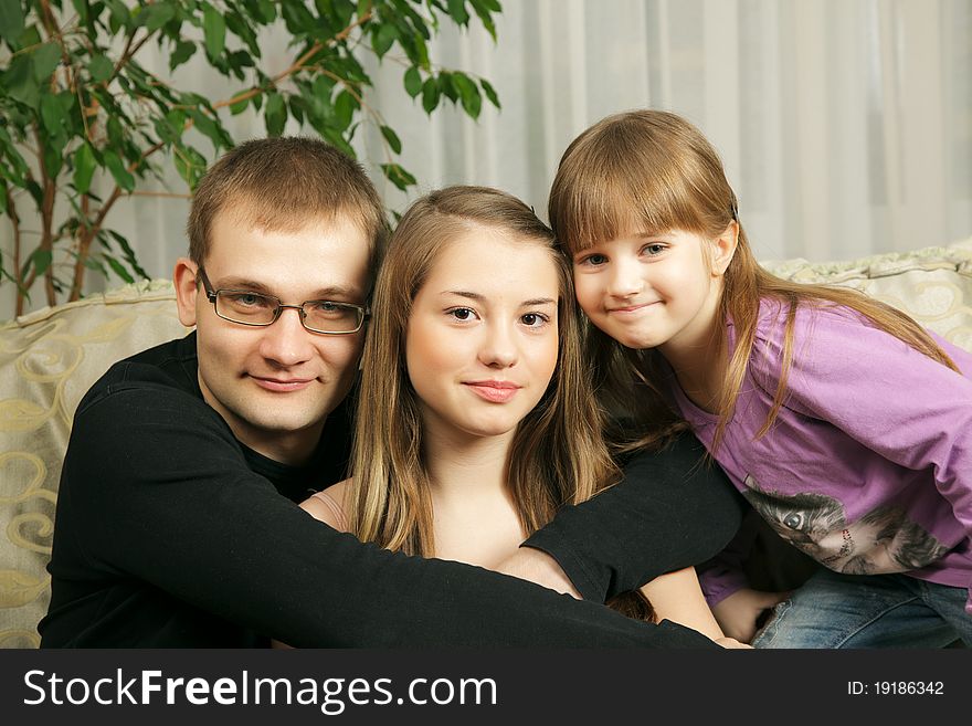 Father And His Daughters