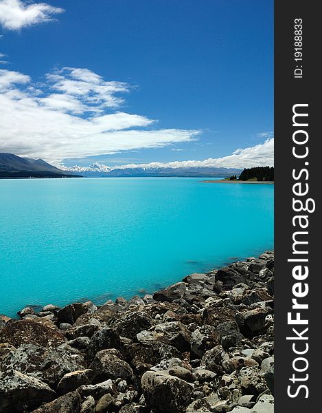 Lake Pukaki, Southland New Zealand