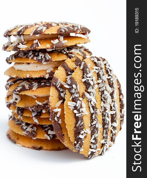 Cookies in a stack
